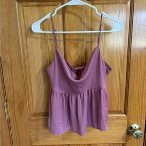 NWT American Eagle cowl neck pick tank top